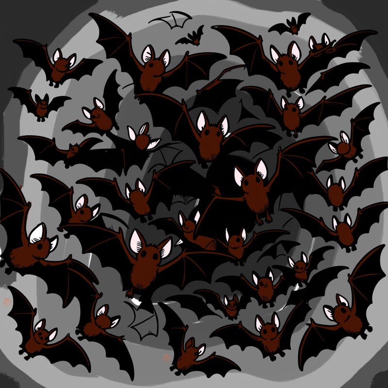 bat swarm