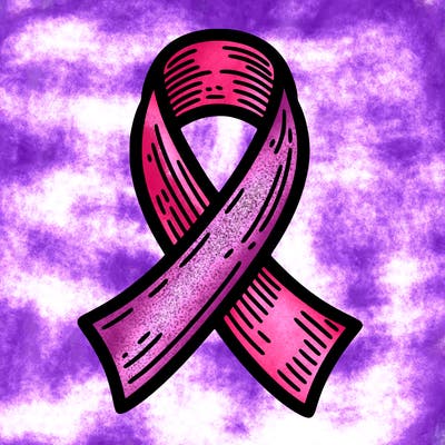 cancer ribbon
