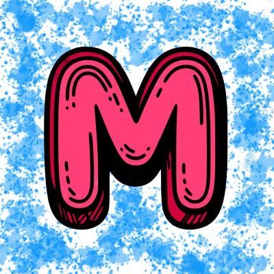 m
