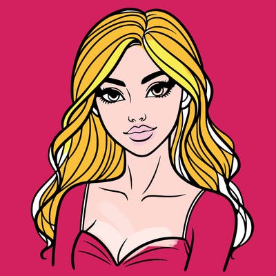 a hot girl