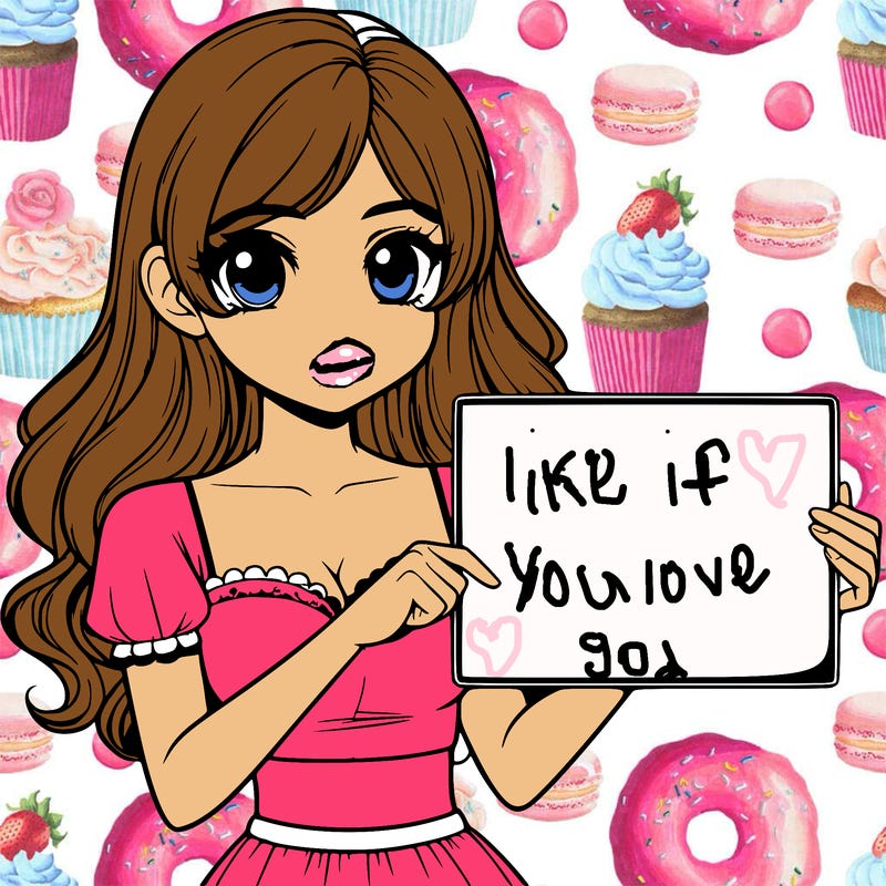 realistic pretty girl holding blank sign