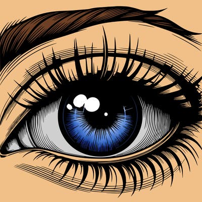 realistic eye