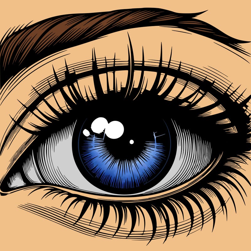 realistic eye