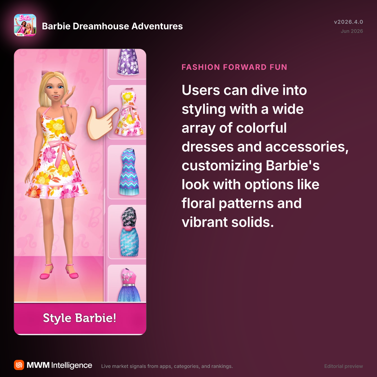 Barbie Dreamhouse Adventures - Entertainment App | MWM