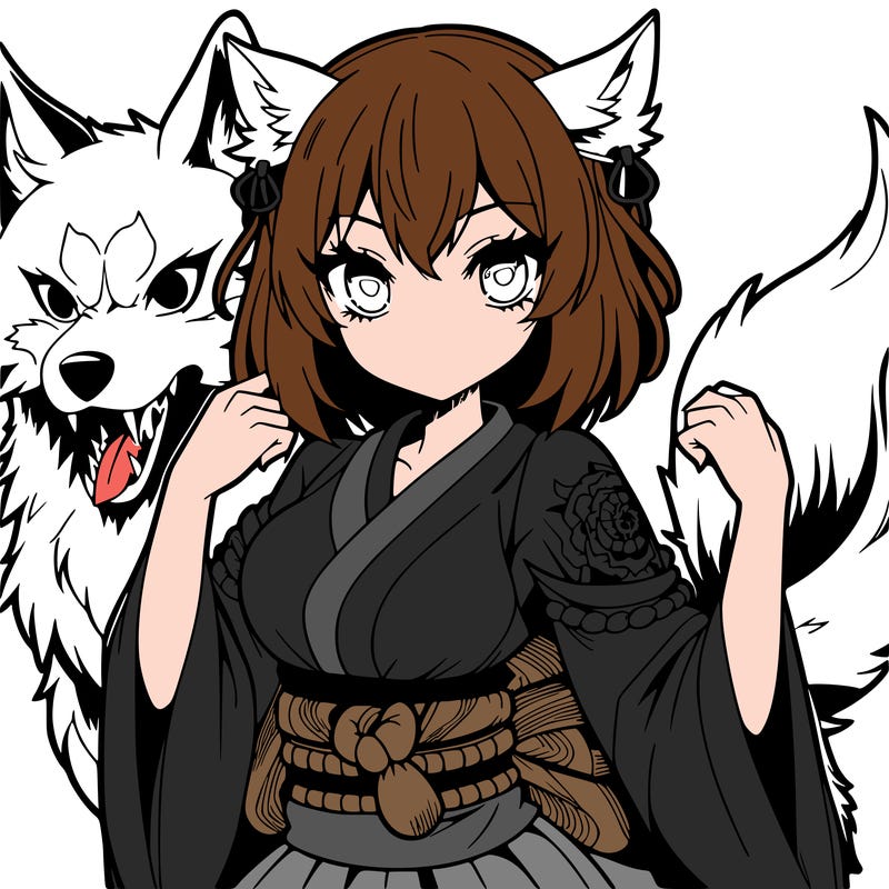 anime werewolf girl
