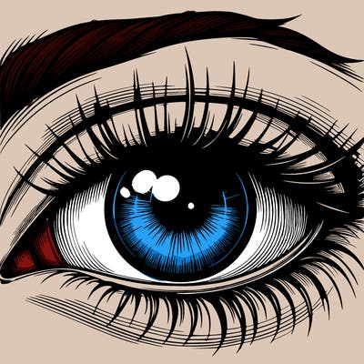 realistic eye