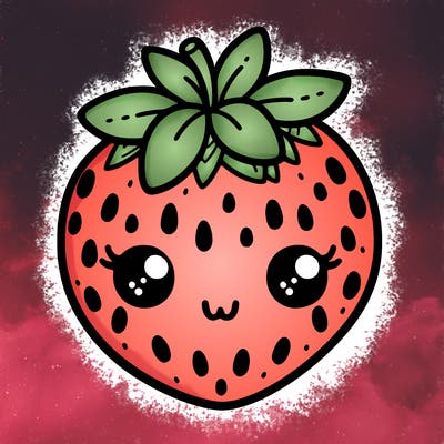 cute strawberry