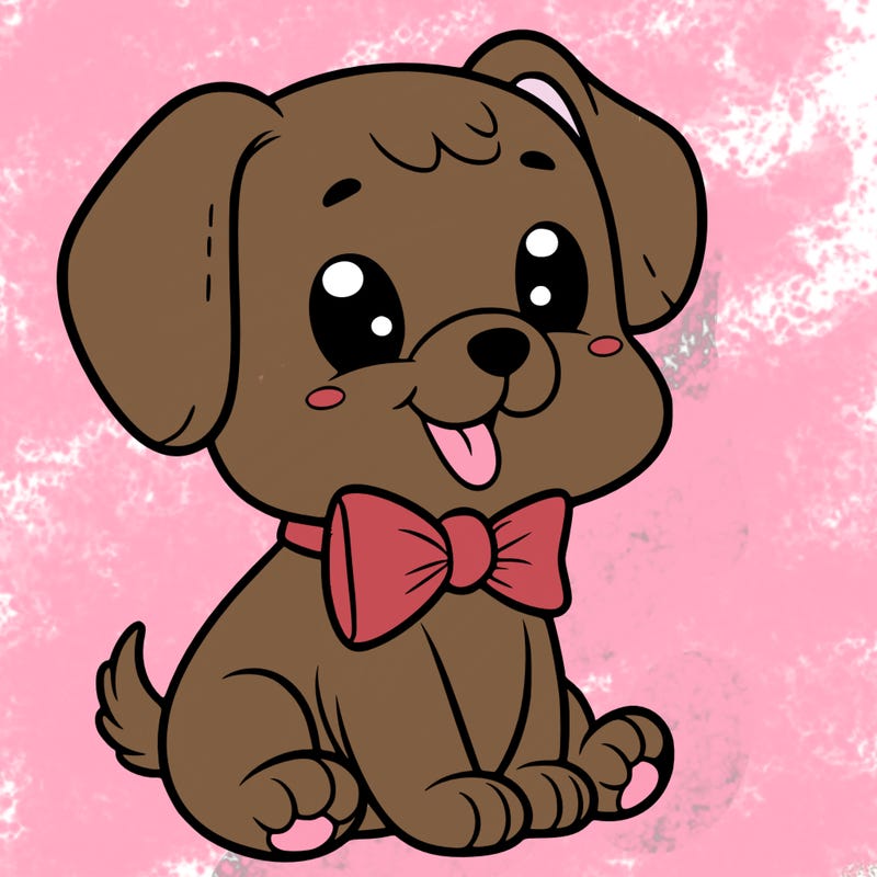 puppy in bowtie