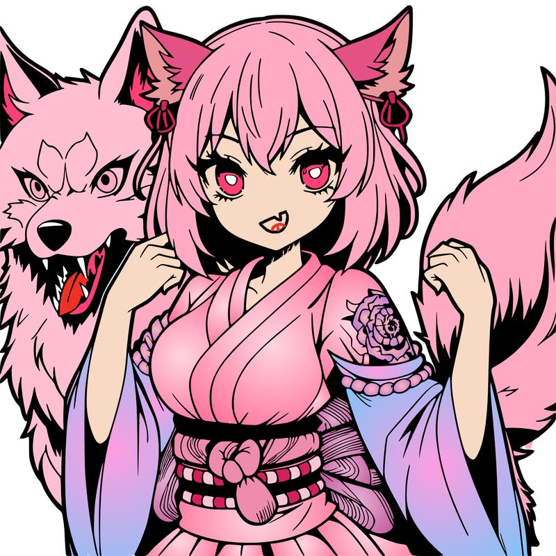 anime werewolf girl