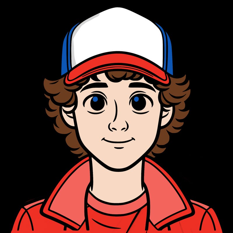 dustib henderson from stranger things