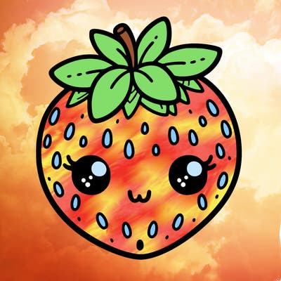 cute strawberry