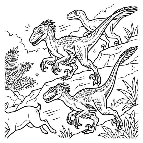 Velociraptor Pack Behavior