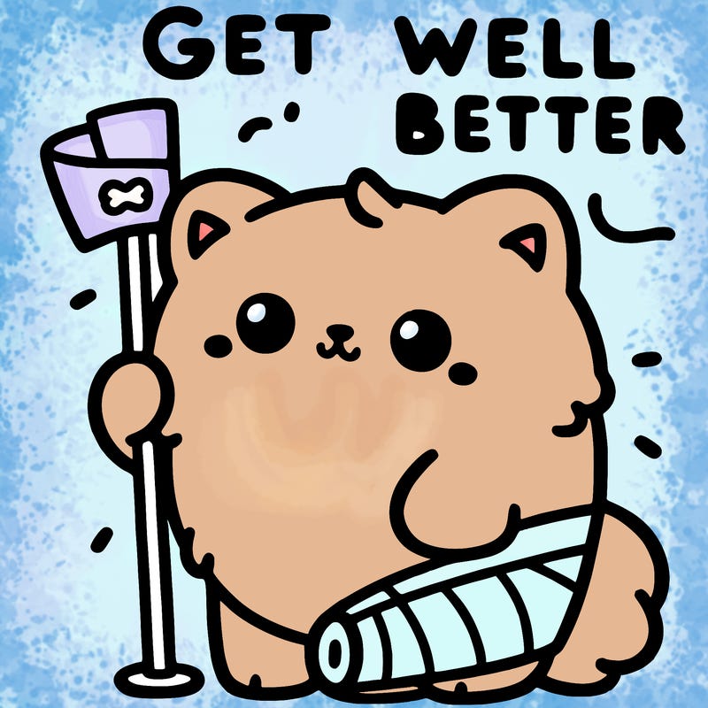 get well better card
