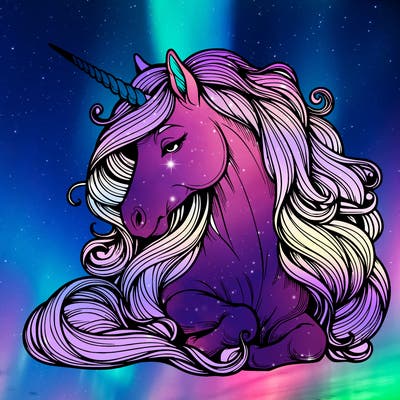 realistic unicorn