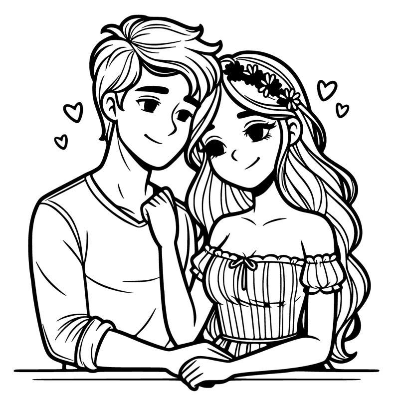 boyfriend and girlfriend in love