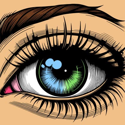 realistic eye