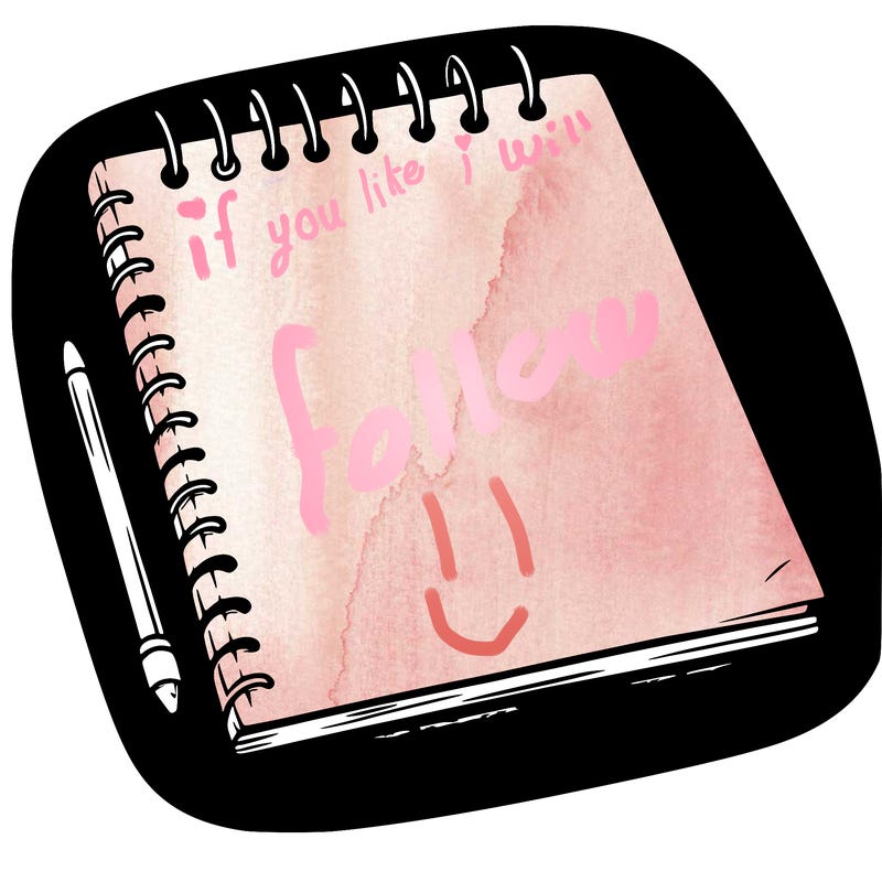 a blank sketch pad