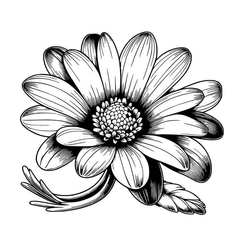 realistic flower