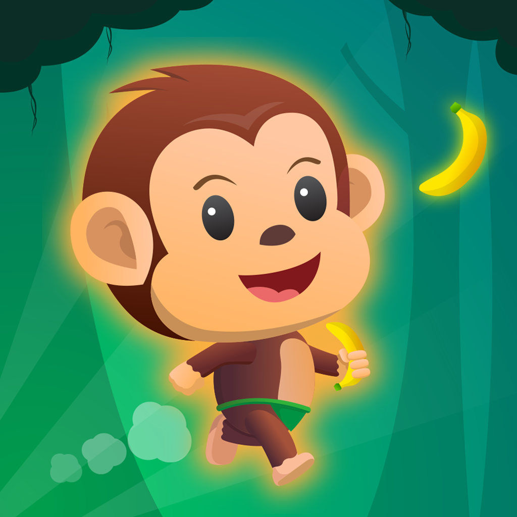 Monkey Run, Jump & Go Bananas! - Games App | MWM