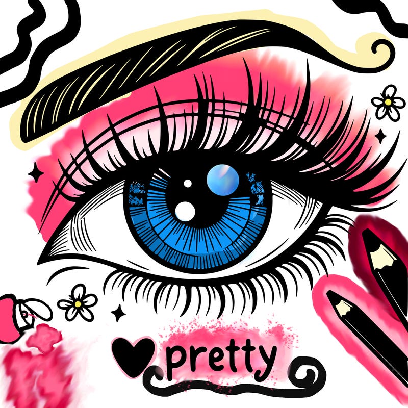 pretty eye