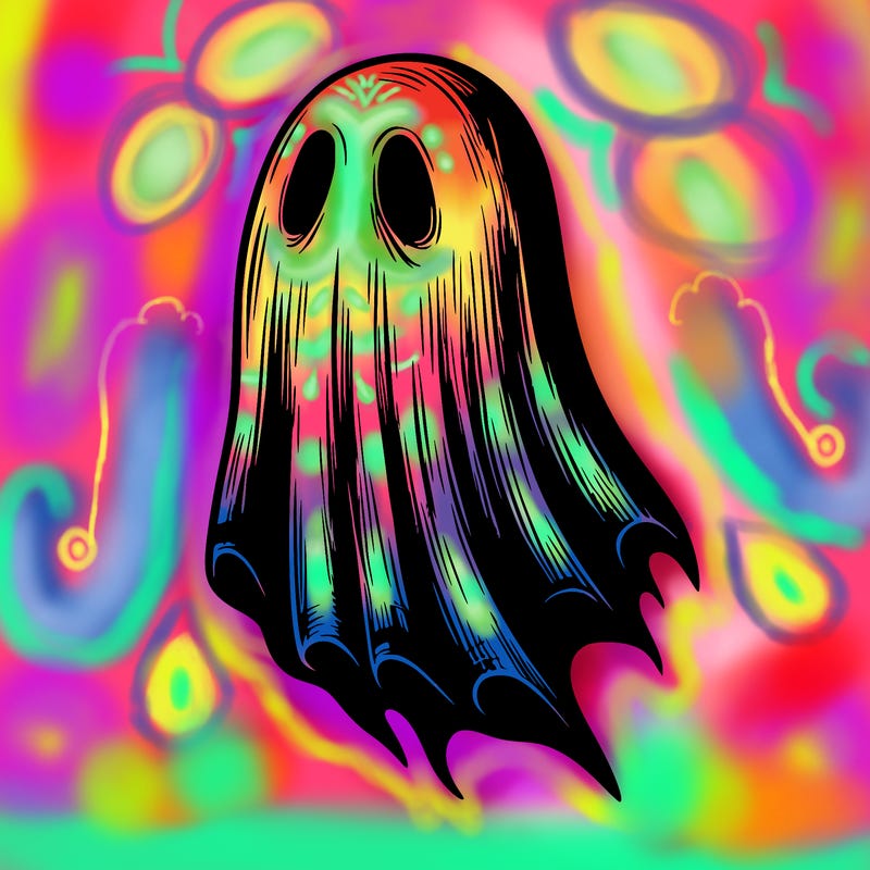 realistic creepy ghost