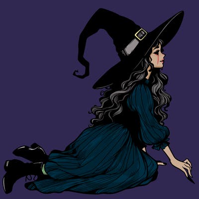 realistic witch