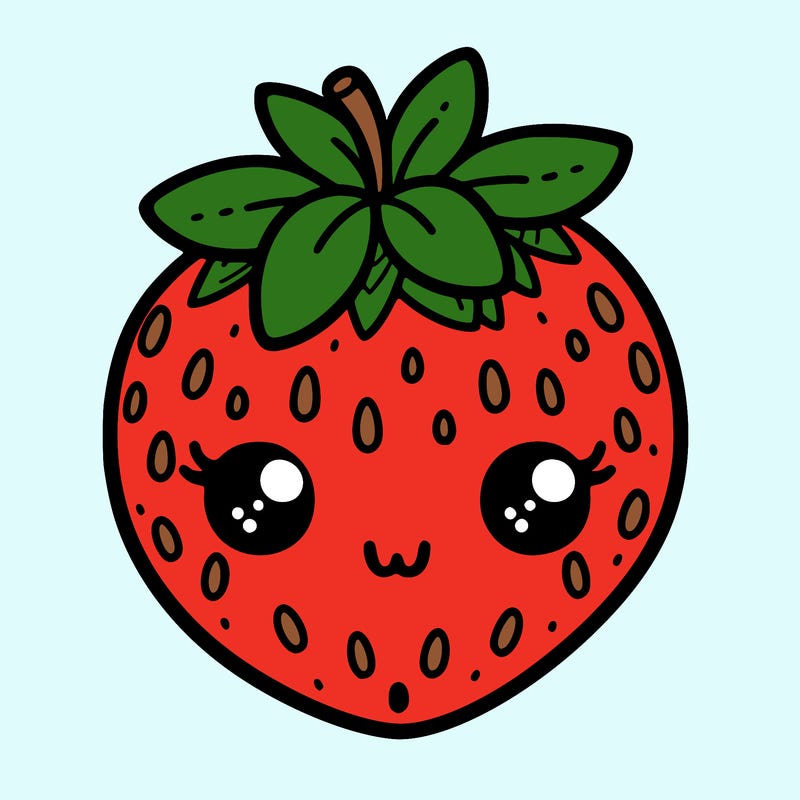 cute strawberry