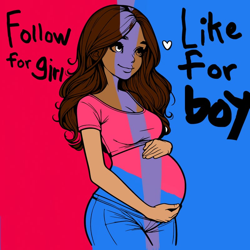 realistic pregnant girl