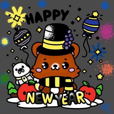 message : happy new year