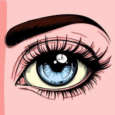 realistic eye