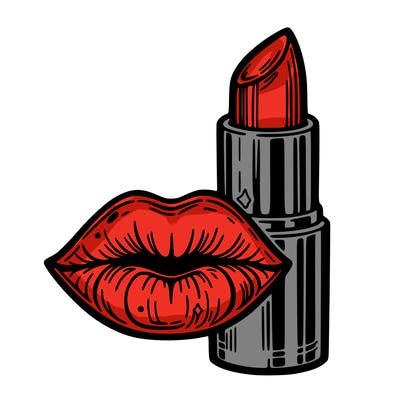 lips and lipstick