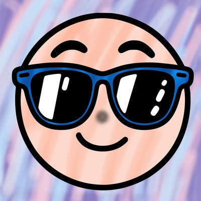 emoji with sunglasses