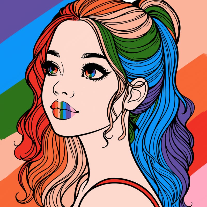 beautiful realistic girl