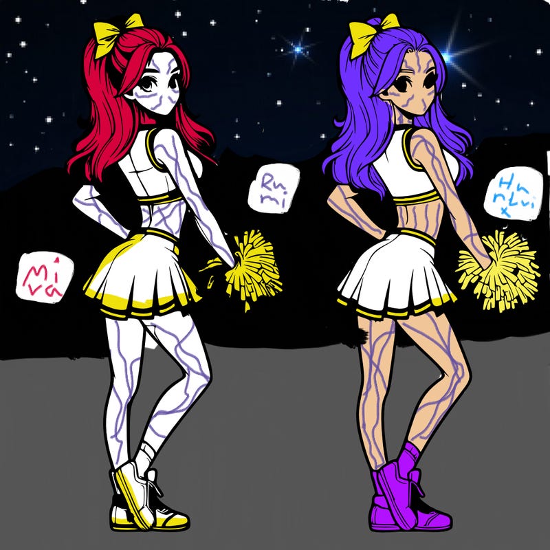 realistic cheerleader