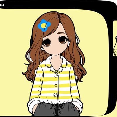 realistic gurl in pjs