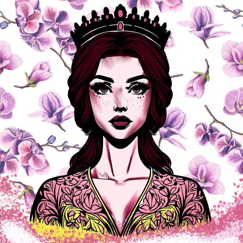 realistic beautiful queen