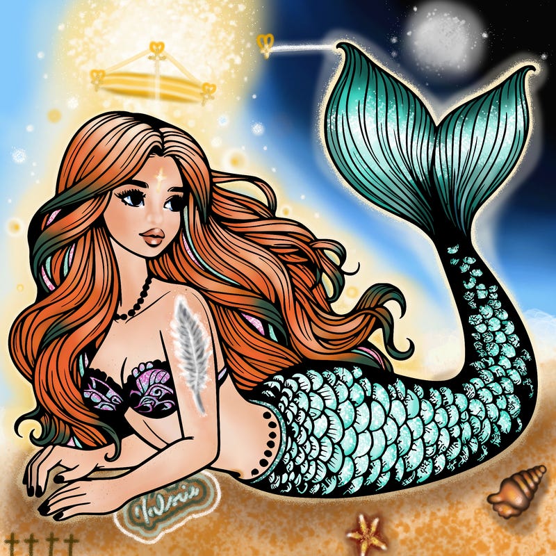 realistic mermaid