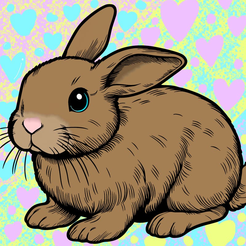 realistic bunny