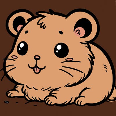 baby hamster