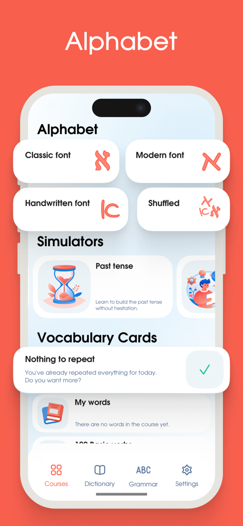 Learn Hebrew Alphabet & Words - Education App | MWM