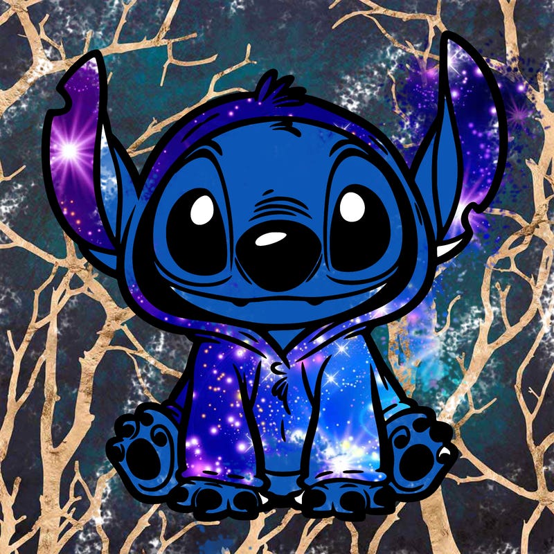 stitch in a dog costume