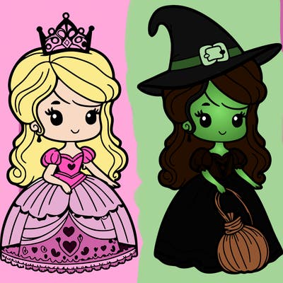 princess as a witch