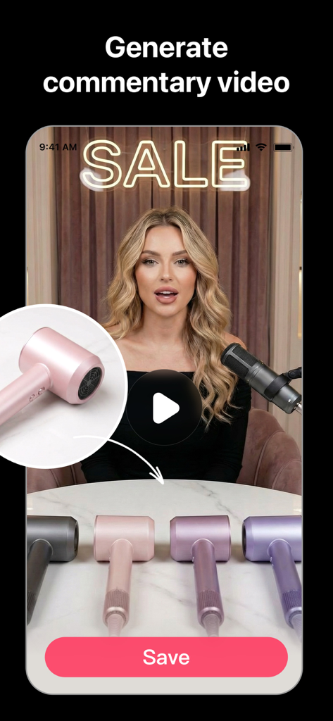 VividPic - AI Video Generator - Eコマースインフルエンサー向けのAI搭載商品解説動画生成。