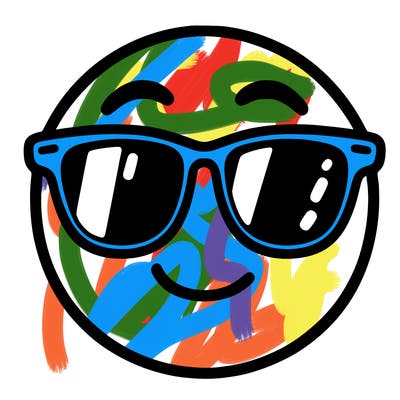 emoji with sunglasses