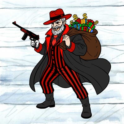 gangster santa clause