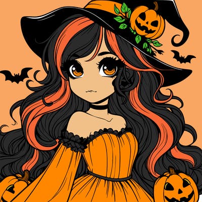 realistic girl halloween