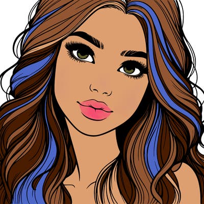 beautiful realistic girl