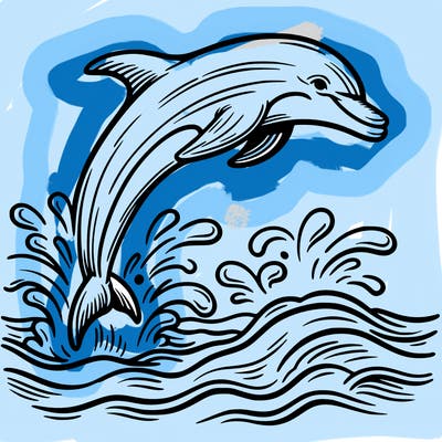 dolphin jumping