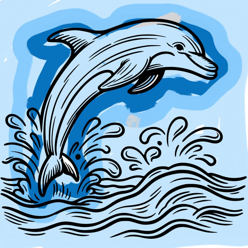 dolphin jumping