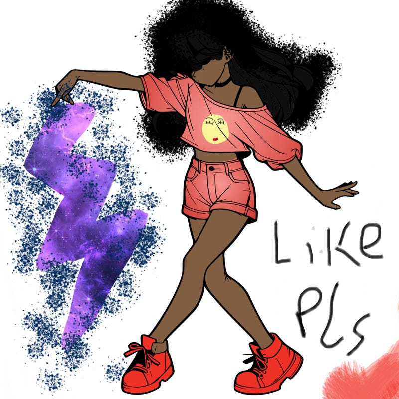 realistic girl danceing